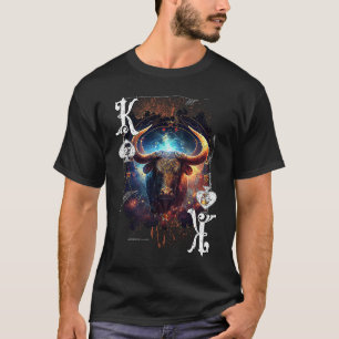 Poker Player Apparel Zodiac Sign Edition Taurus T-Shirt