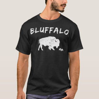 Poker Player Cards Bluff Buffalo Bluffalo Casino R T-Shirt