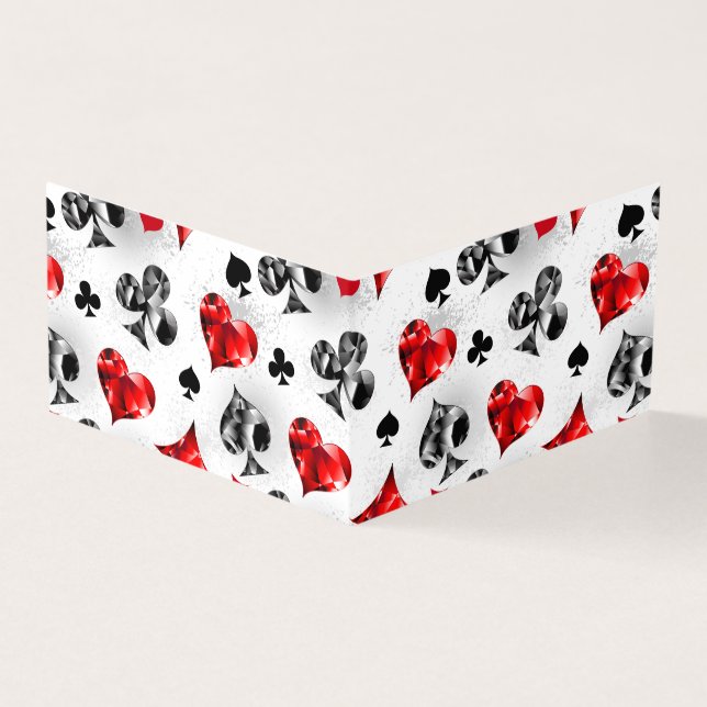 Poker Player Gambler Playing Card Suits Las Vegas (Outside)