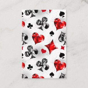 Poker Player Gambler Playing Card Suits Las Vegas