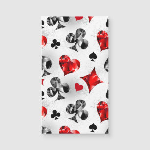 Poker Player Gambler Playing Card Suits Las Vegas