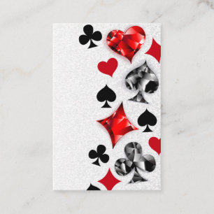 Poker Player Gambler Playing Card Suits Las Vegas