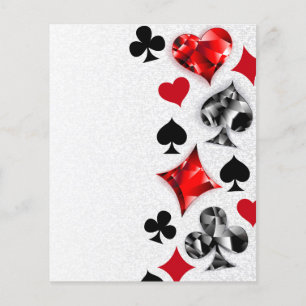 Poker Player Gambler Playing Card Suits Las Vegas