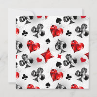 Poker Player Gambler Playing Card Suits Las Vegas