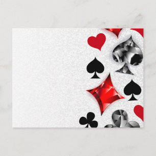 Poker Player Gambler Playing Card Suits Las Vegas