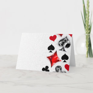 Poker Player Gambler Playing Card Suits Las Vegas