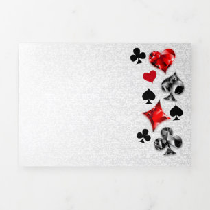 Poker Player Gambler Playing Card Suits Las Vegas