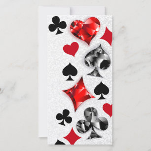 Poker Player Gambler Playing Card Suits Las Vegas