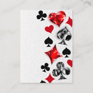 Poker Player Gambler Playing Card Suits Las Vegas