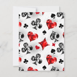 Poker Player Gambler Playing Card Suits Las Vegas