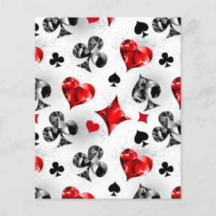 Poker Player Gambler Playing Card Suits Las Vegas
