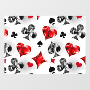 Poker Player Gambler Playing Card Suits Las Vegas
