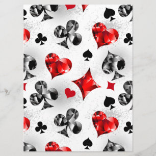 Poker Player Gambler Playing Card Suits Las Vegas