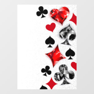 Poker Player Gambler Playing Card Suits Las Vegas