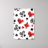 Poker Player Gambler Playing Card Suits Las Vegas