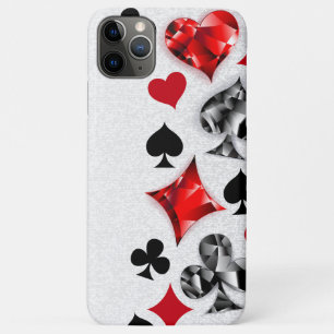 Poker Player Gambler Playing Card Suits Las Vegas Case-Mate iPhone Case