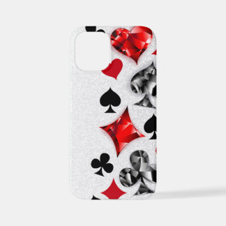 Poker Player Gambler Playing Card Suits Las Vegas iPhone 12 Mini Case