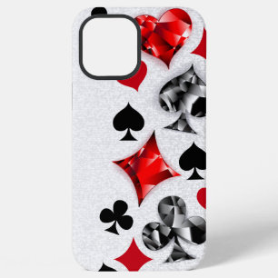 Poker Player Gambler Playing Card Suits Las Vegas iPhone 12 Pro Max Case