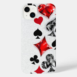 Poker Player Gambler Playing Card Suits Las Vegas iPhone 14 Plus Case