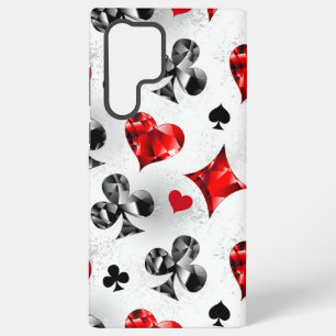 Poker Player Gambler Playing Card Suits Las Vegas Samsung Galaxy Case
