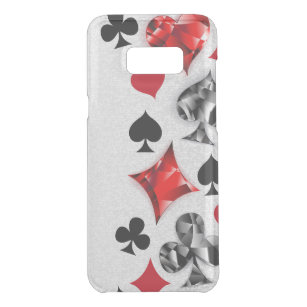 Poker Player Gambler Playing Card Suits Las Vegas Uncommon Samsung Galaxy S8 Plus Case