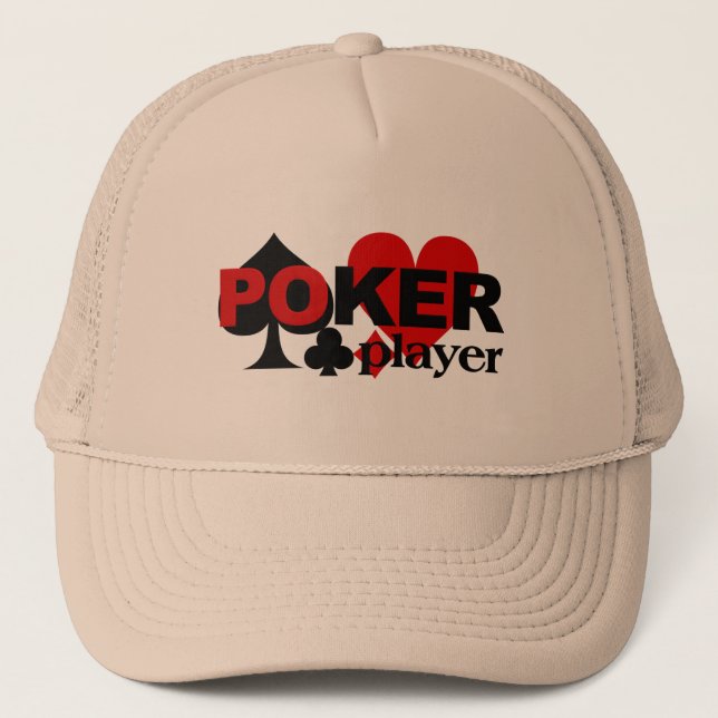 Poker Player hat (Front)