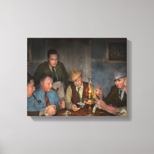 Poker - Poker face 1939 Canvas Print