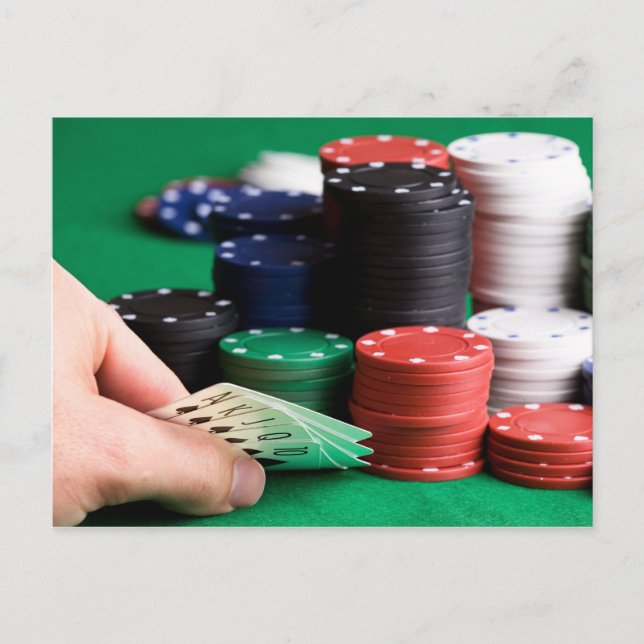 Poker postcard (Front)