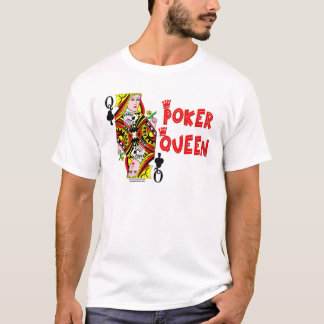 poker queen of clubs T-Shirt