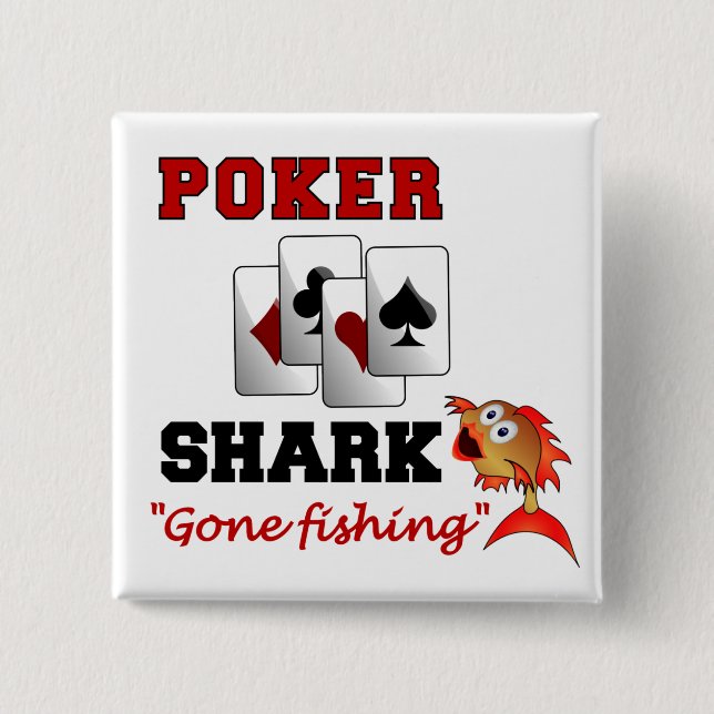 Poker Shark button (Front)