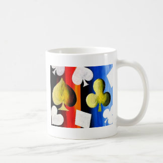 Poker Suits designer coffee mug