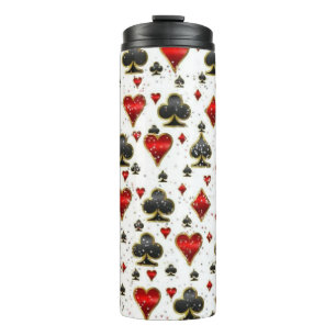 Poker Suits Thermal Tumbler