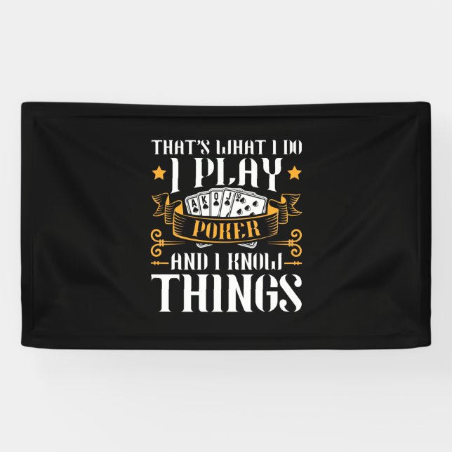 Poker That Is What I Play Banner (Horizontal)