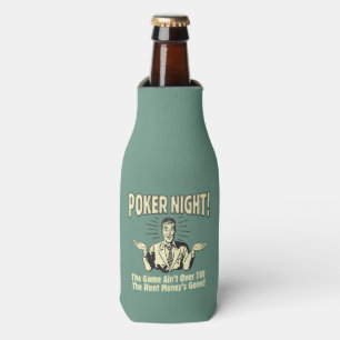 Poker: The Game Ain't Over Bottle Cooler