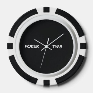 Poker Time Black White  Chips