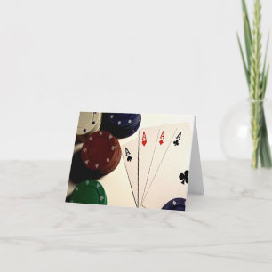Poker Time Card