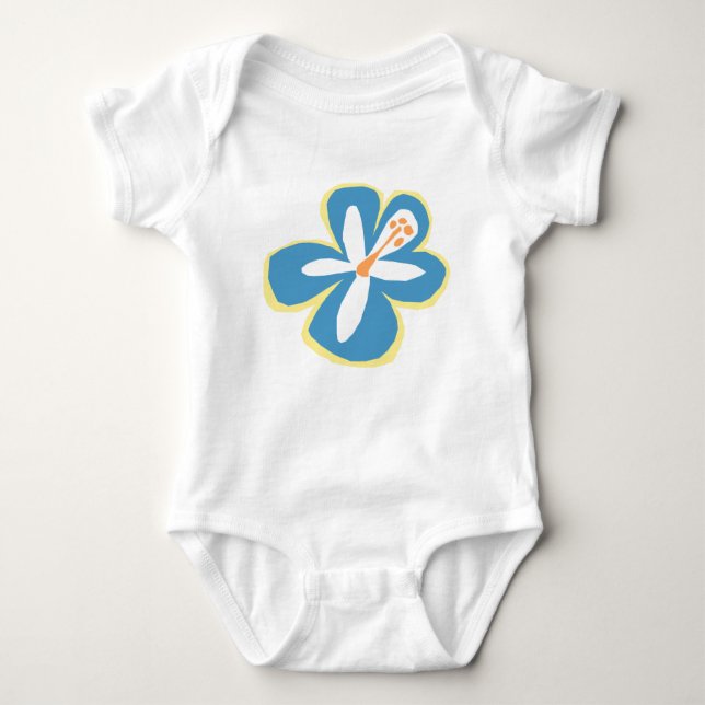 Pokii Flower Infant Creepers Baby Bodysuit (Front)