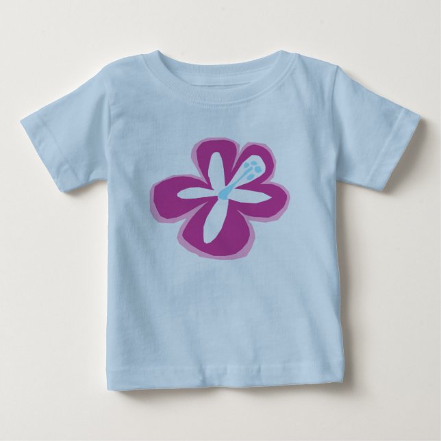 Pokii Flower Infant Creepers Baby T-Shirt (Front)
