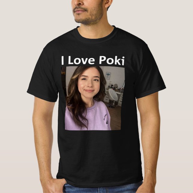 Pokimane streamer T-Shirt (Front)