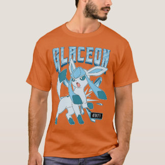 Pokmon Glaceon 0471 Iceype Eeveelution Portrait fu T-Shirt