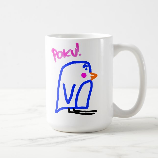 Poku Penguin Mug (Right)