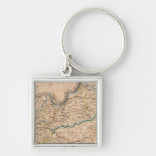 Poland and Russia Key Ring