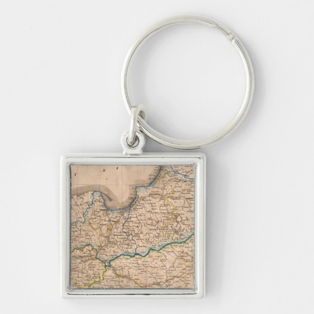 Poland and Russia Key Ring (Front)