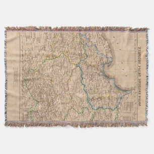Poland and Russia Throw Blanket