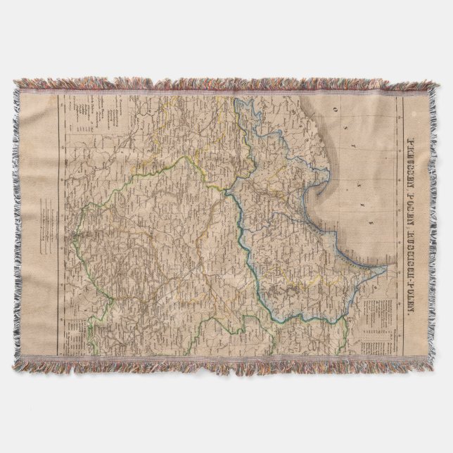 Poland and Russia Throw Blanket (Front)