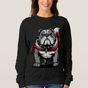 Poland Bulldogs Athletic Dog Lover Graphic Apparel Sweatshirt