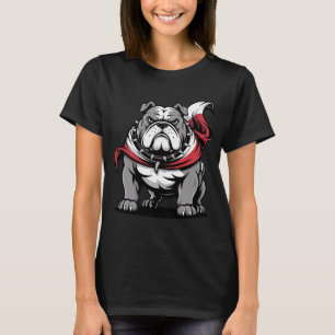 Poland Bulldogs Athletic Dog Lover Graphic Apparel T-Shirt