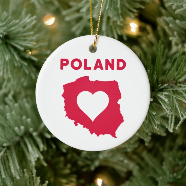 Poland Ceramic Tree Decoration (Tree)