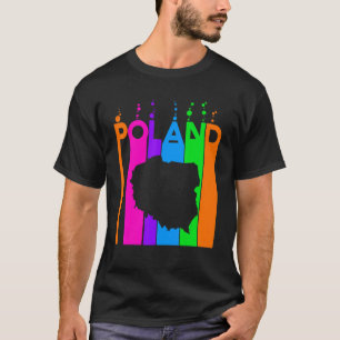 Poland Colourful Bubbles T-Shirt