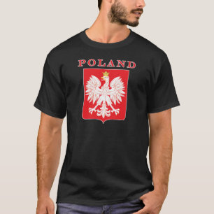 Poland Eagle Red Shield T-Shirt